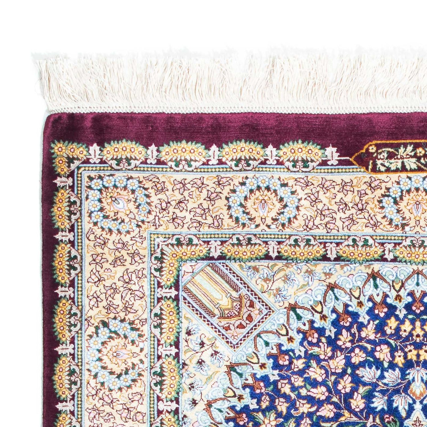 Qom Mattan 117x79cm - Persisk matta