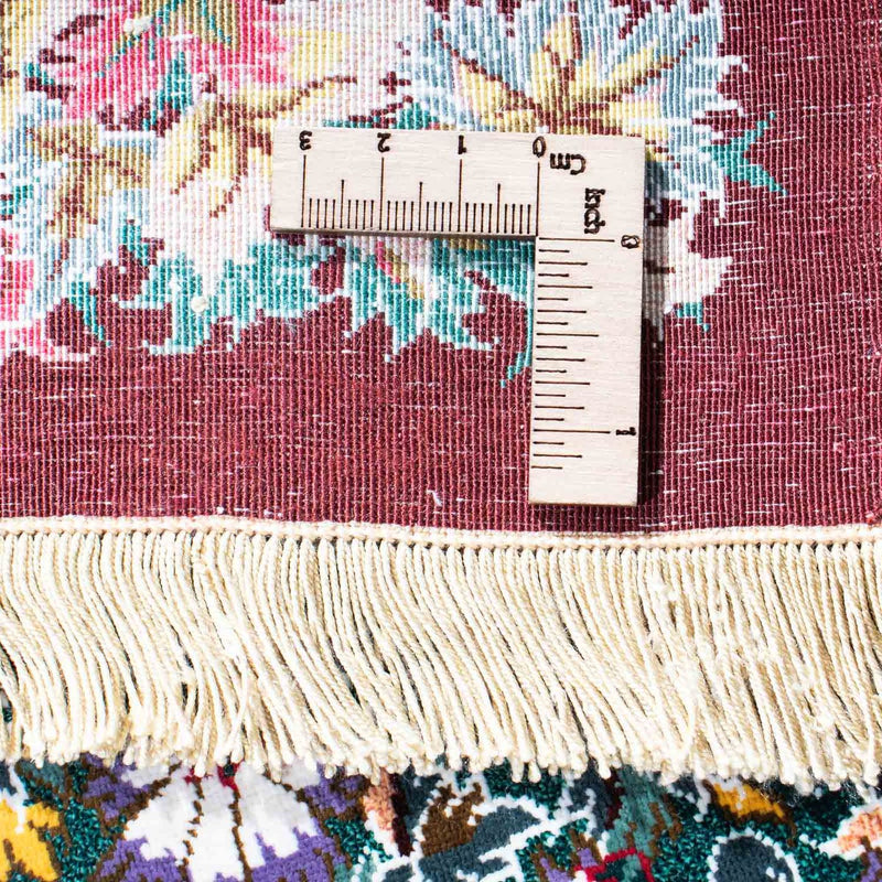 Persisk matta - Ghom - 120 x 78 cm - mörkröd