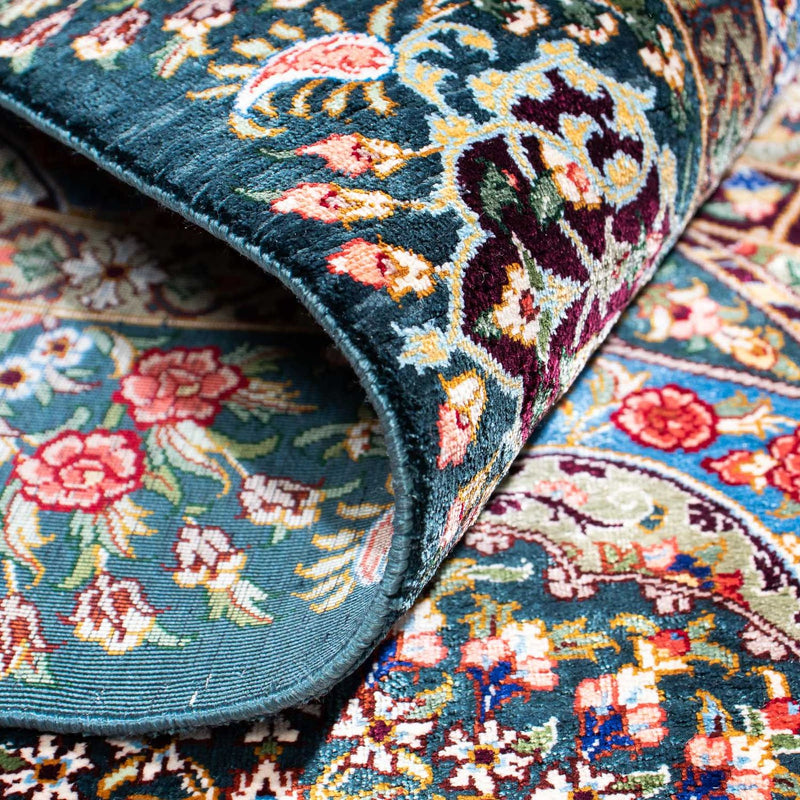 Persisk matta - Ghom - 118 x 79 cm - flerfärgad