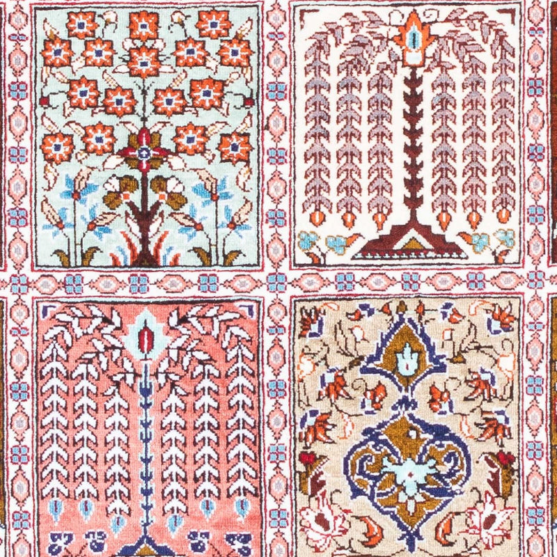 Persisk matta - Ghom - 122 x 77 cm - flerfärgad