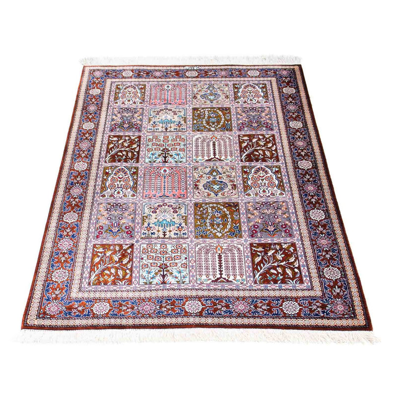 Persisk matta - Ghom - 122 x 77 cm - flerfärgad