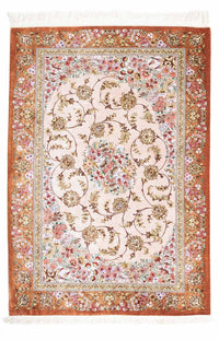 Persisk matta - Ghom - 123 x 80 cm - beige