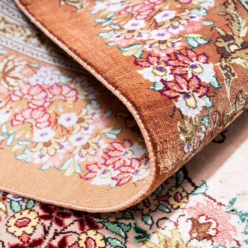 Persisk matta - Ghom - 123 x 80 cm - beige