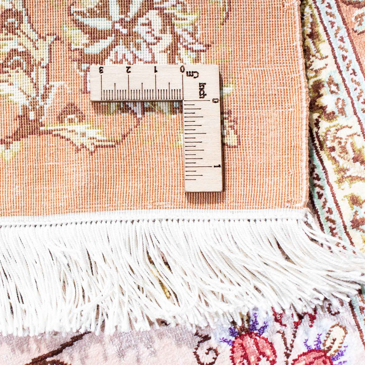 Persisk matta - Ghom - 123 x 80 cm - beige