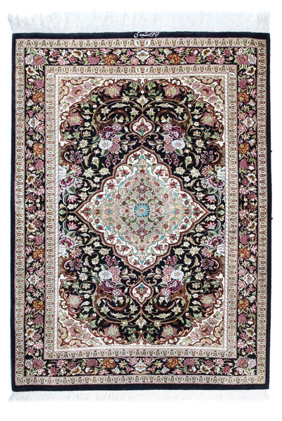 Qom Mattan 80x114cm - Persisk matta