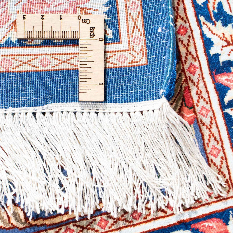 Persisk matta - Ghom - 119 x 77 cm - mörkblå