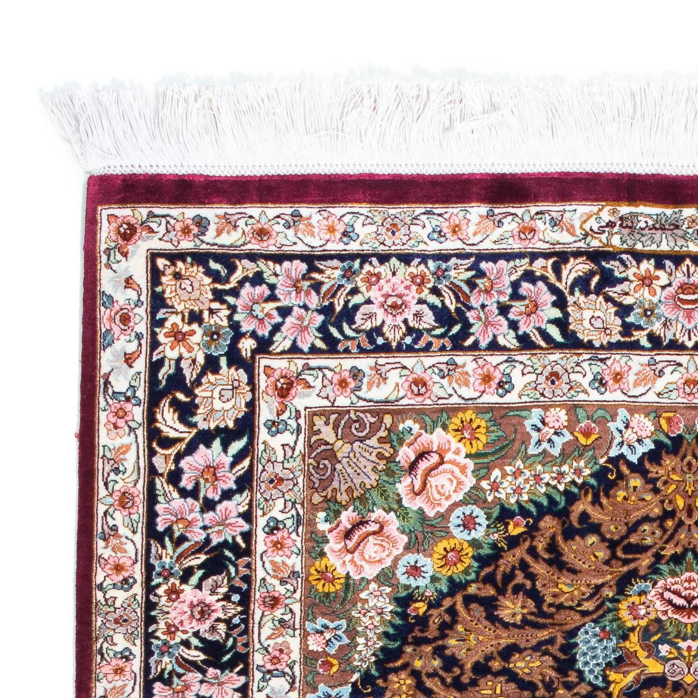 Qom Mattan 119x79cm - Persisk matta