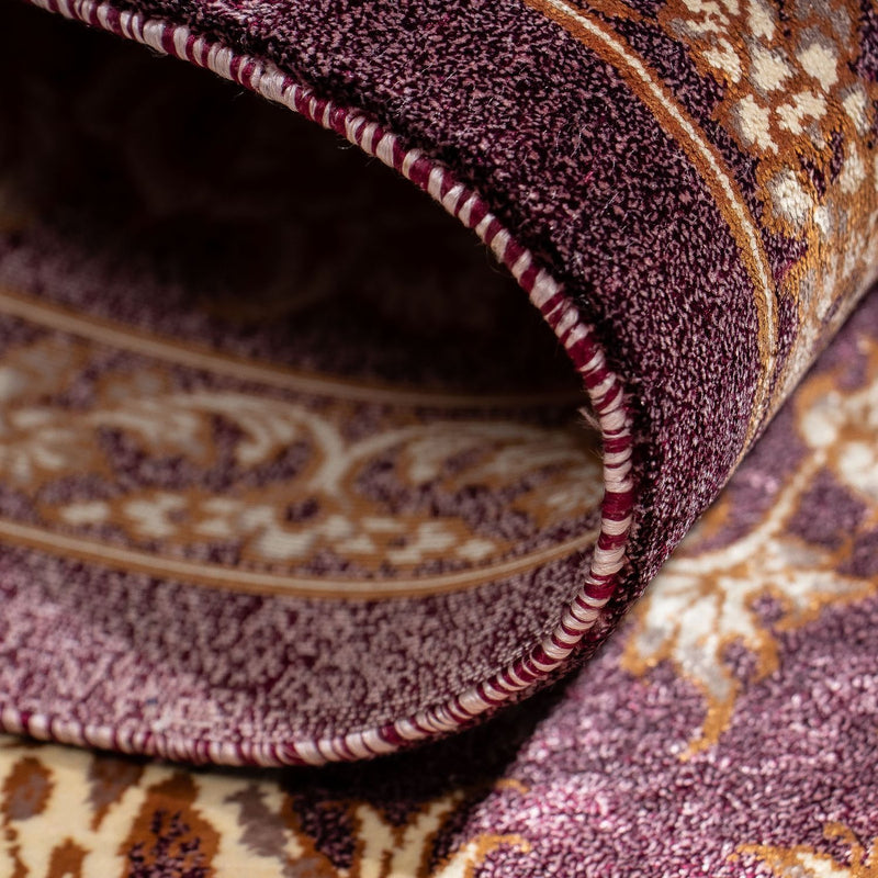 Persisk matta - Ghom - 87 x 59 cm - lila