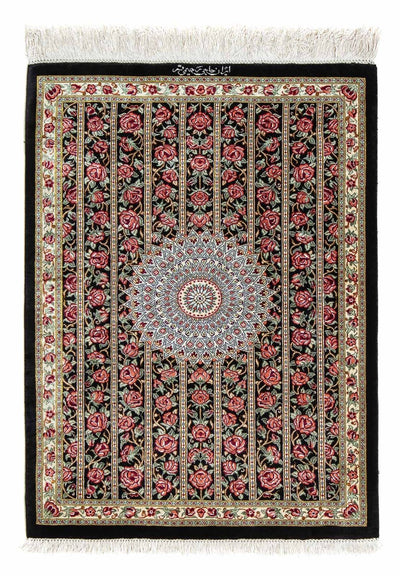 Qom Mattan 57x78cm - Persisk matta
