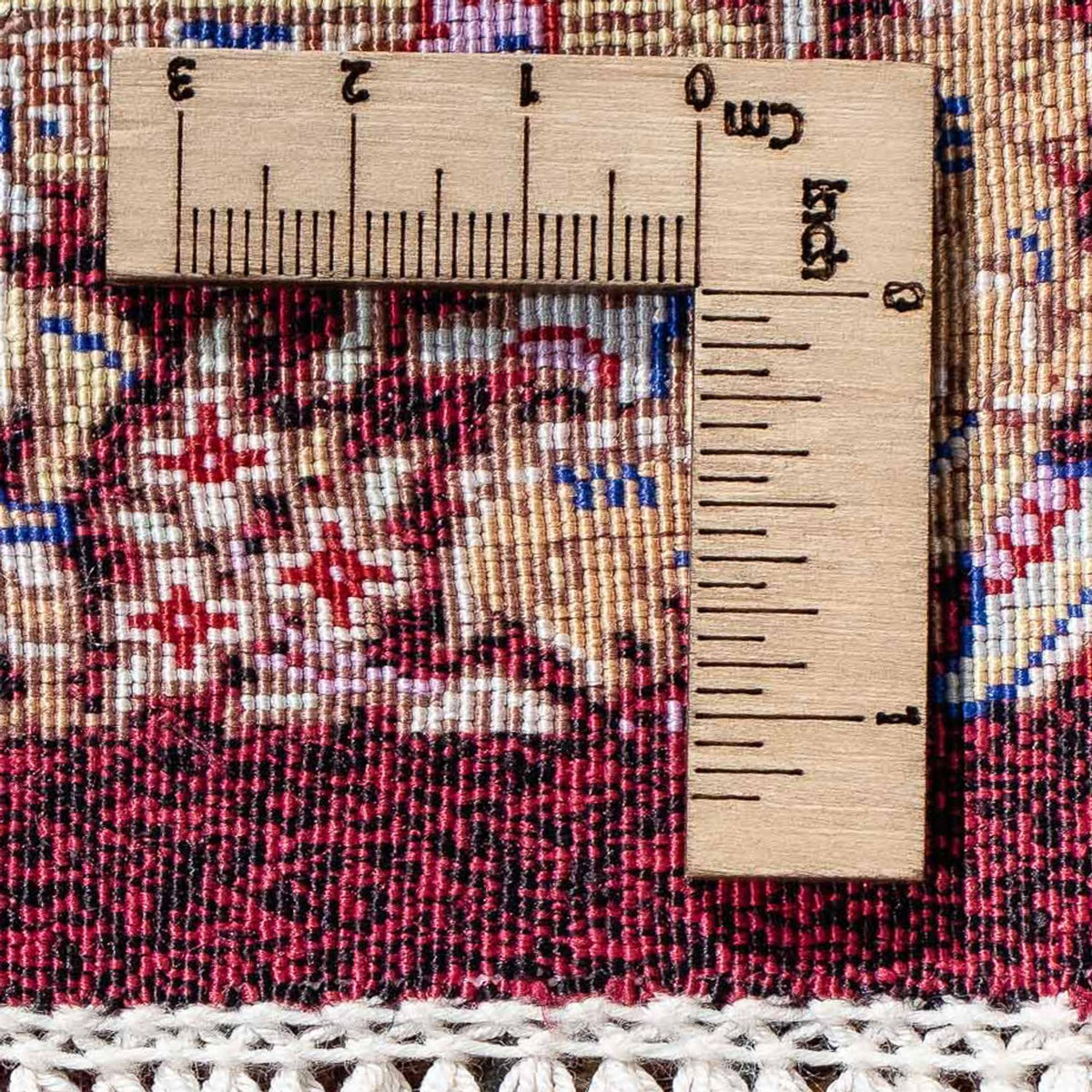 Persisk matta - Ghom - 90 x 62 cm - mörkblå