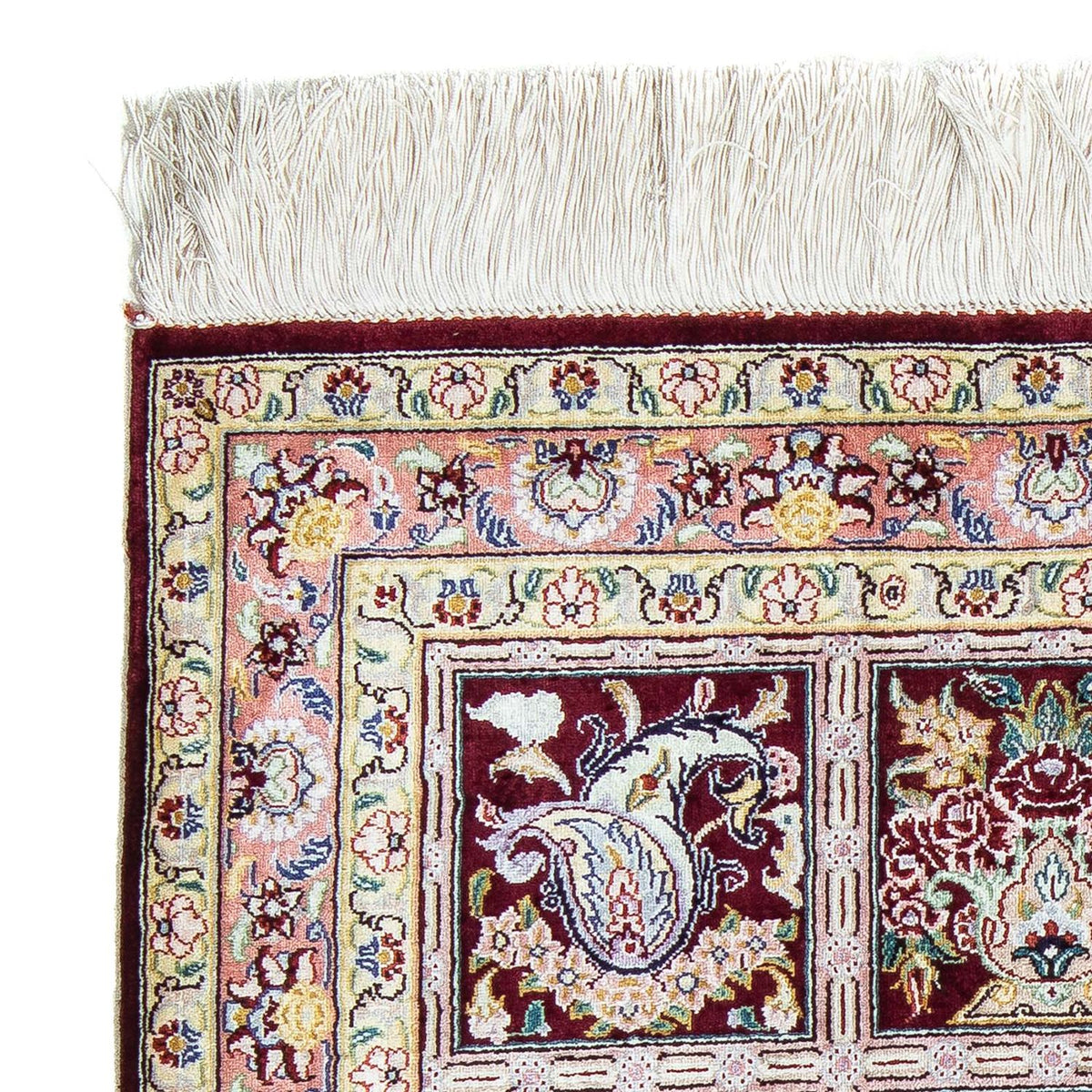 Persisk matta - Ghom - 86 x 60 cm - flerfärgad