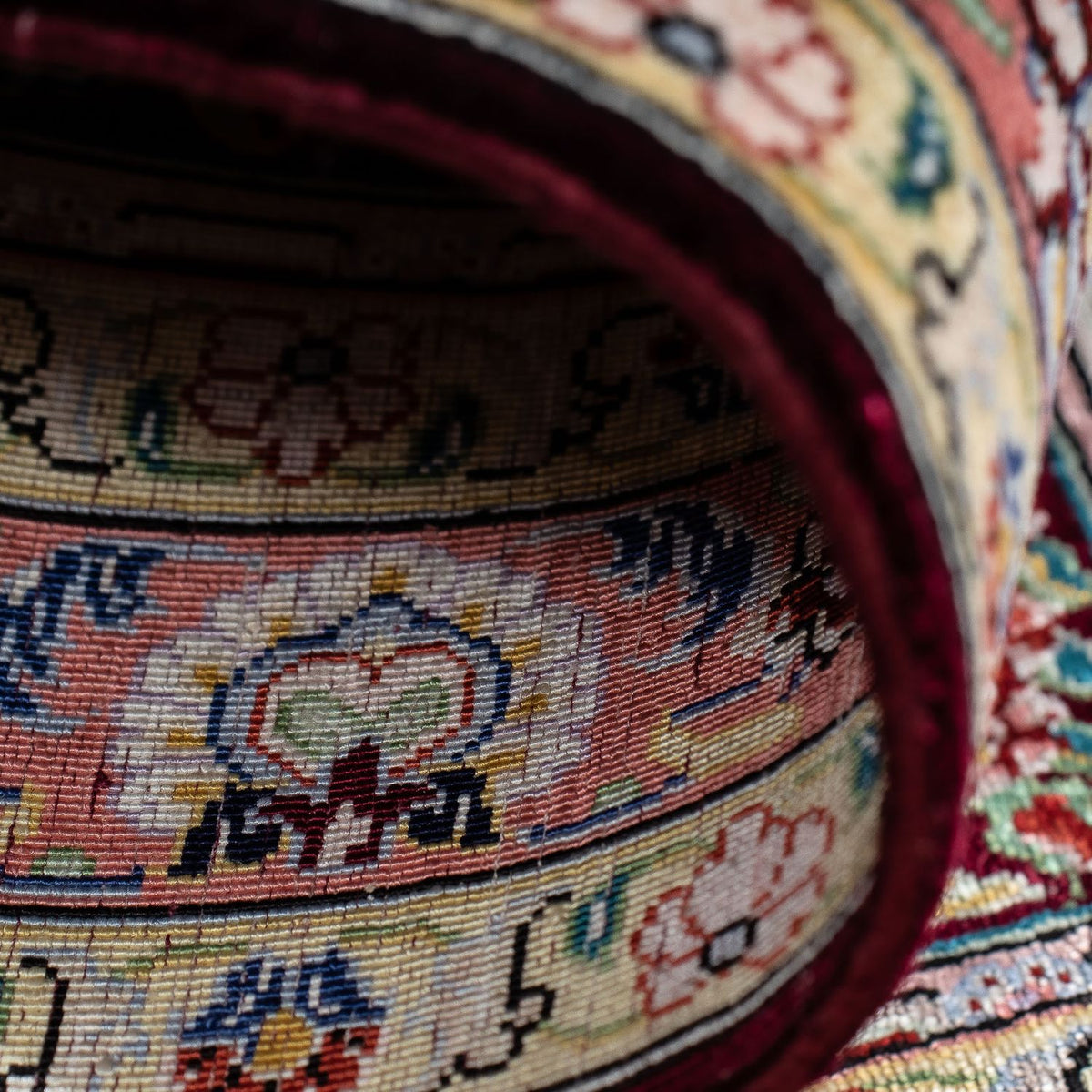 Persisk matta - Ghom - 86 x 60 cm - flerfärgad