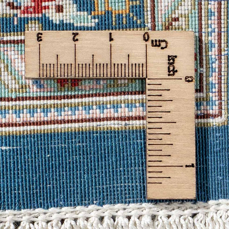 Persisk matta - Ghom - 91 x 62 cm - mörkblå