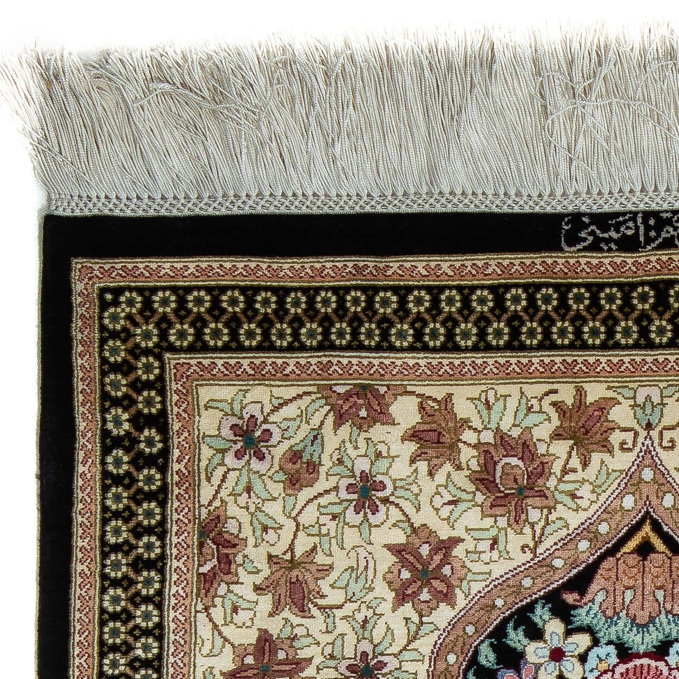 Qom Mattan 89x59cm - Persisk matta