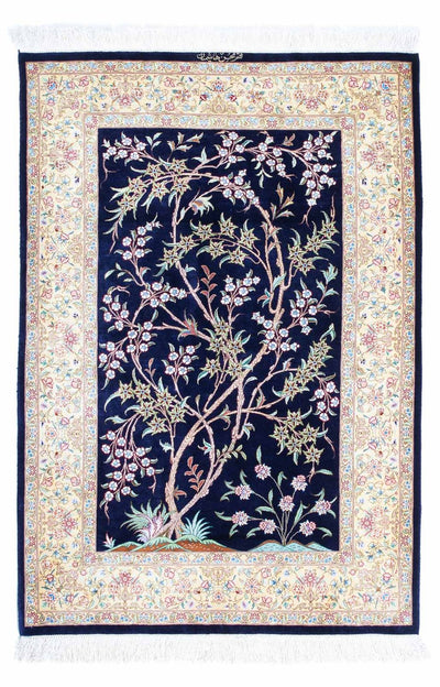 Qom Mattan 80x119cm - Persisk matta