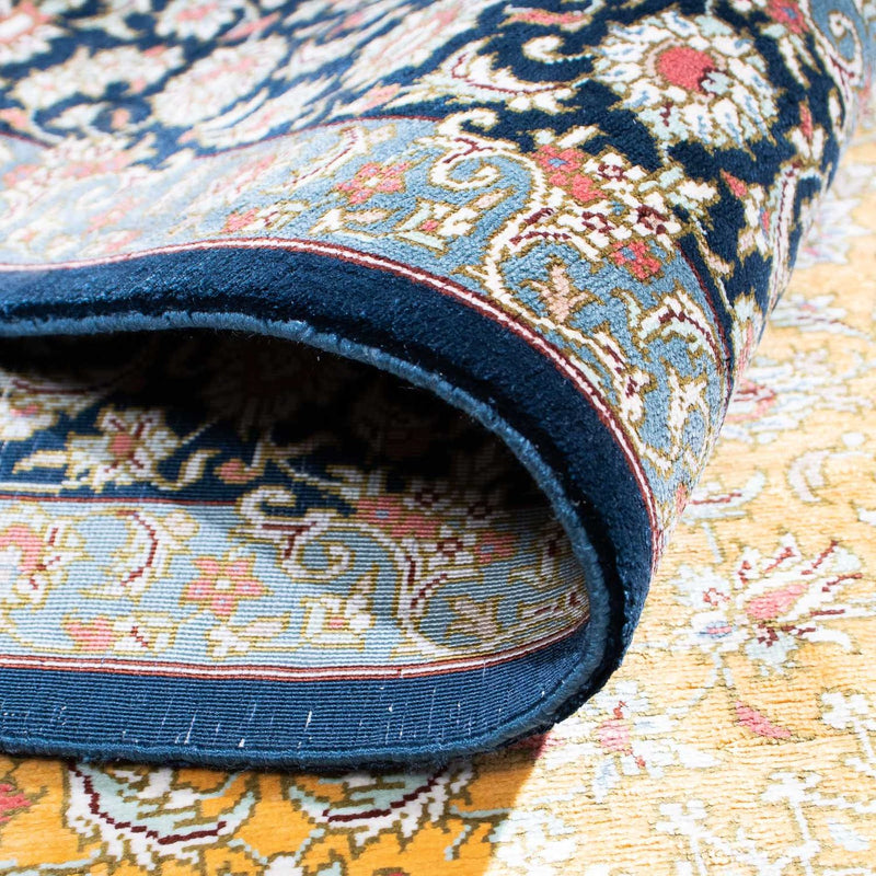 Persisk matta - Ghom - 118 x 78 cm - ljusblå