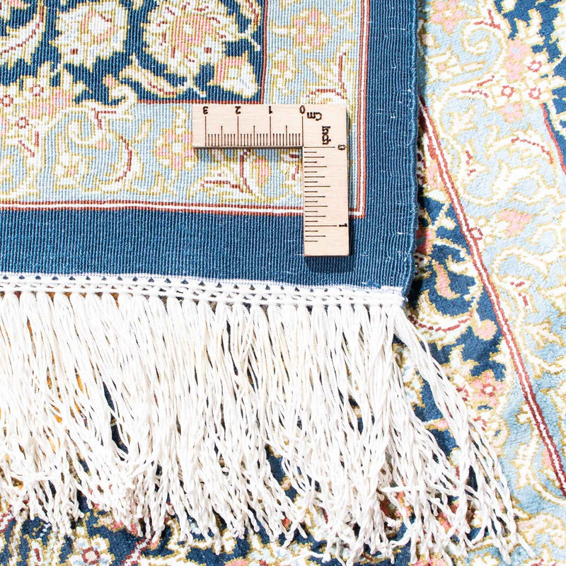 Persisk matta - Ghom - 118 x 78 cm - ljusblå