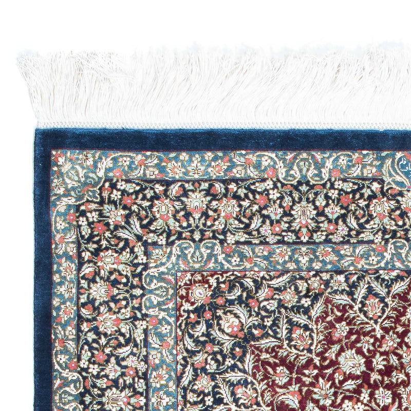 Persisk matta - Ghom - 118 x 77 cm - rost