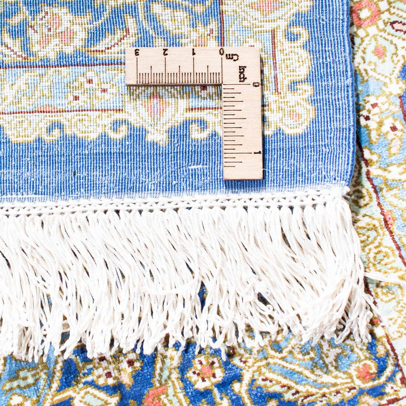 Persisk matta - Ghom - 117 x 78 cm - blå