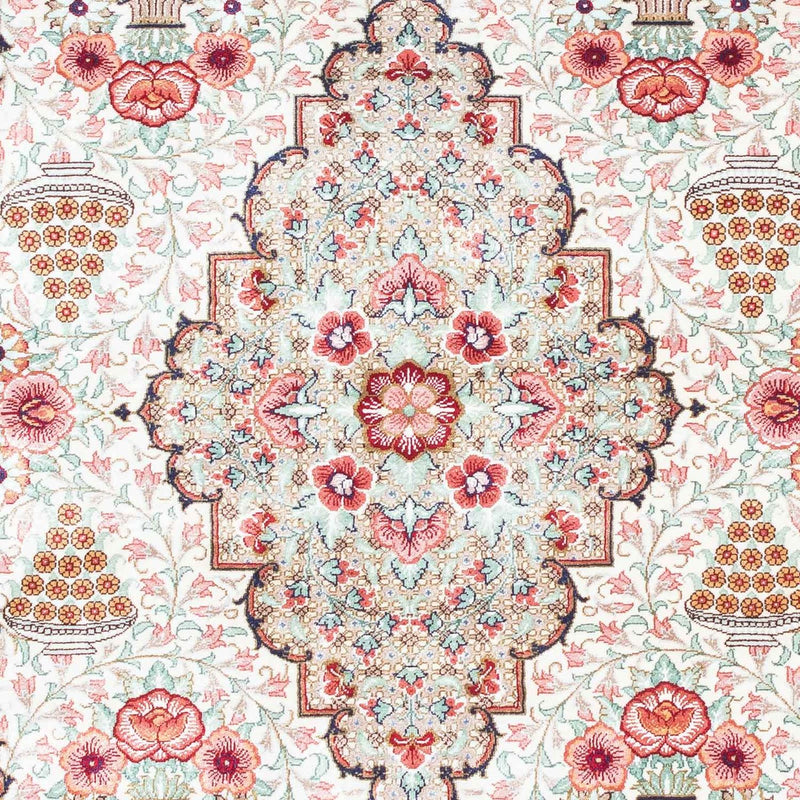 Persisk matta - Ghom - 125 x 84 cm - beige