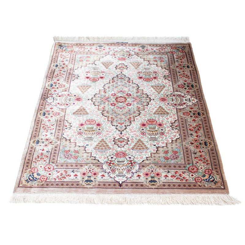 Persisk matta - Ghom - 125 x 84 cm - beige