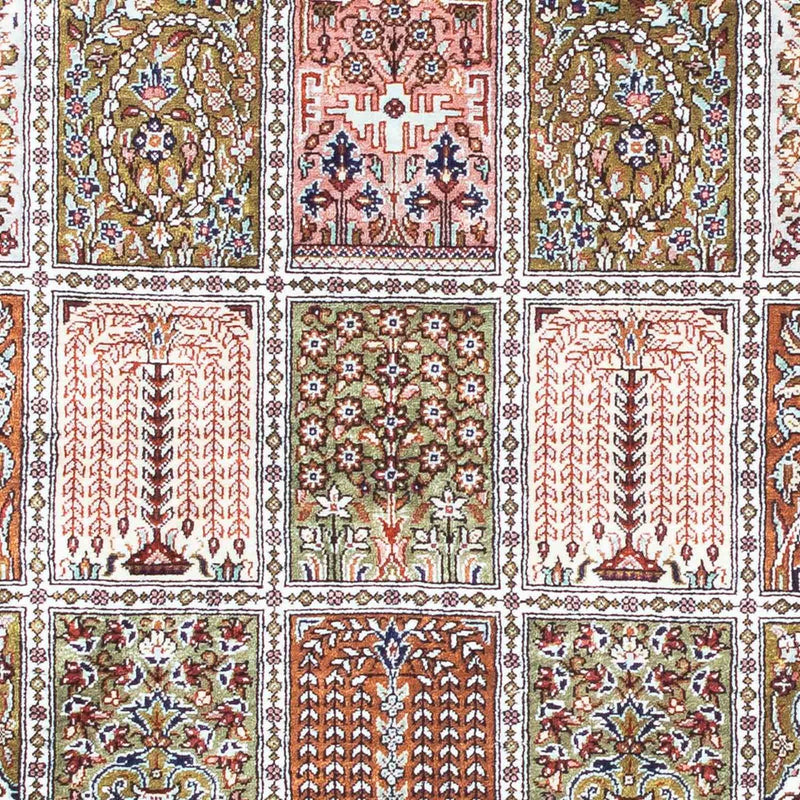 Persisk matta - Ghom - 124 x 82 cm - flerfärgad