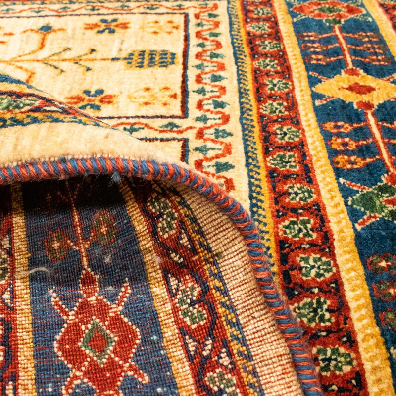 Gabbeh-matta - Kashkuli Persiska - 143 x 105 cm - beige