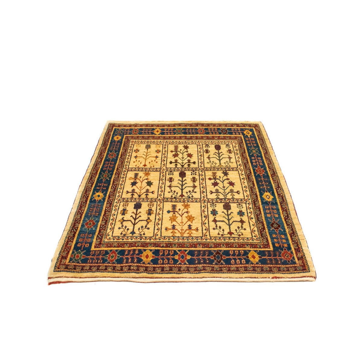 Gabbeh-matta - Kashkuli Persiska - 143 x 105 cm - beige