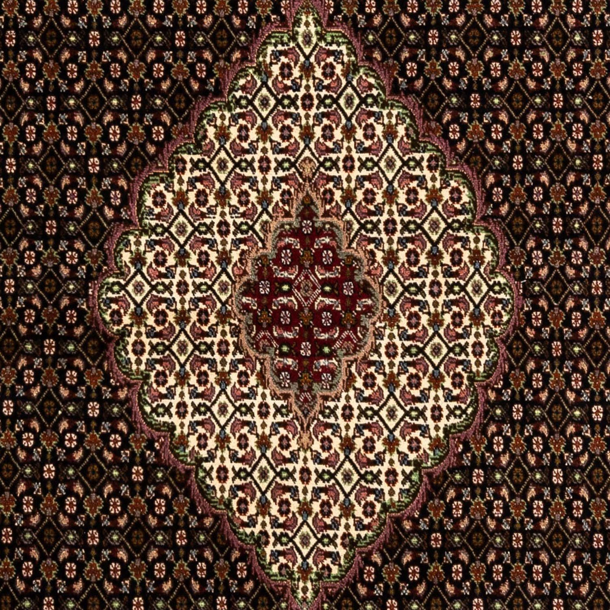 Persisk matta - Tabriz - Royal - 298 x 207 cm - mörkblå