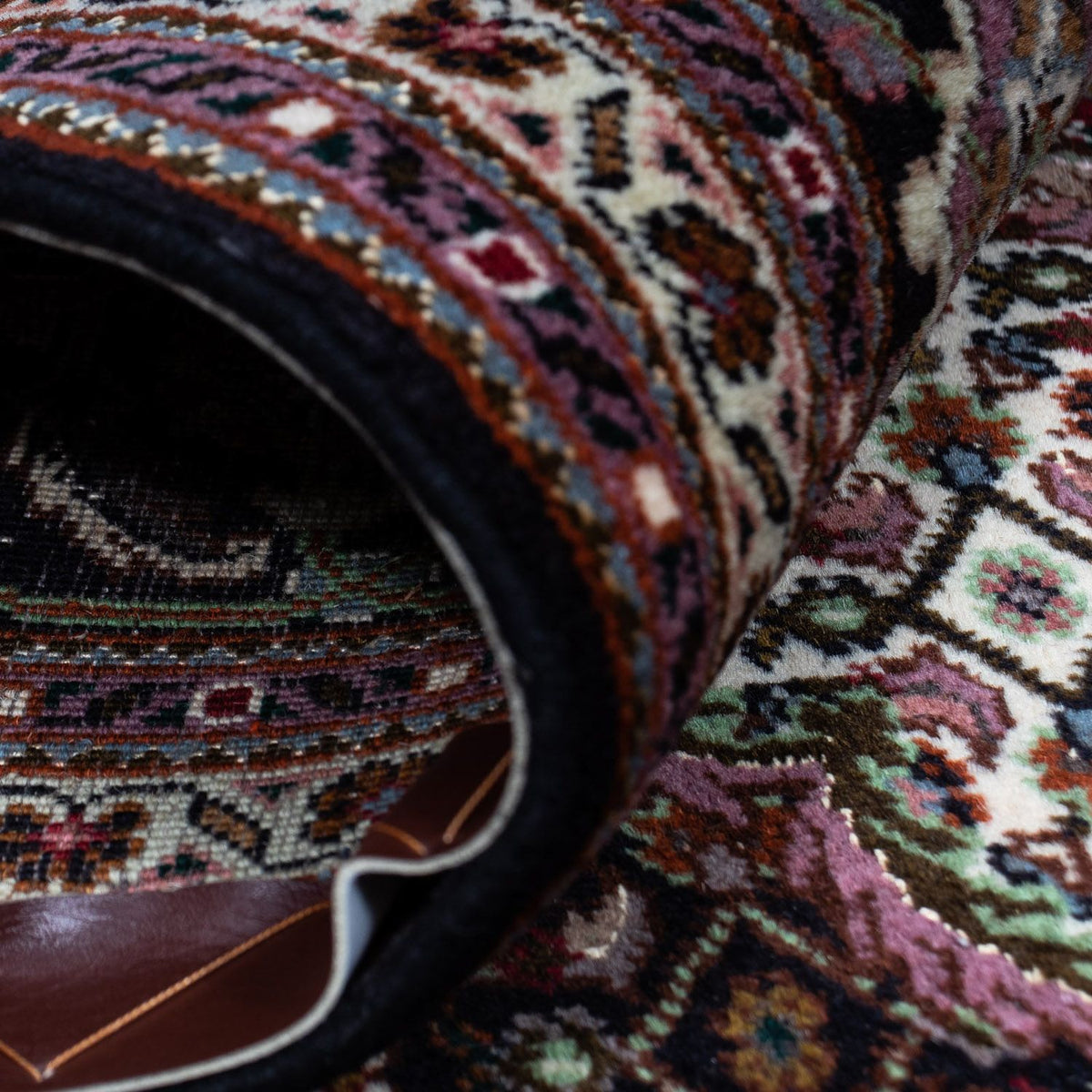 Persisk matta - Tabriz - Royal - 298 x 207 cm - mörkblå