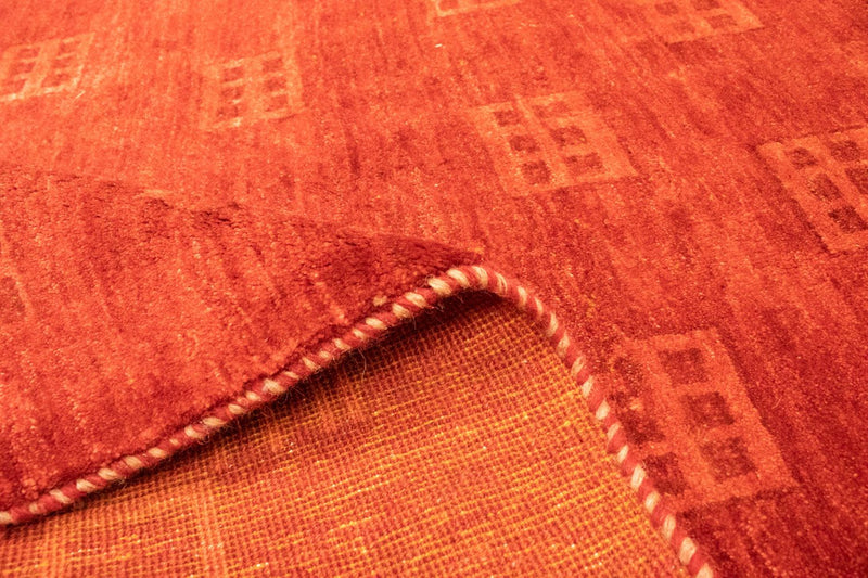 Gabbeh-matta - persisk - 239 x 167 cm - röd