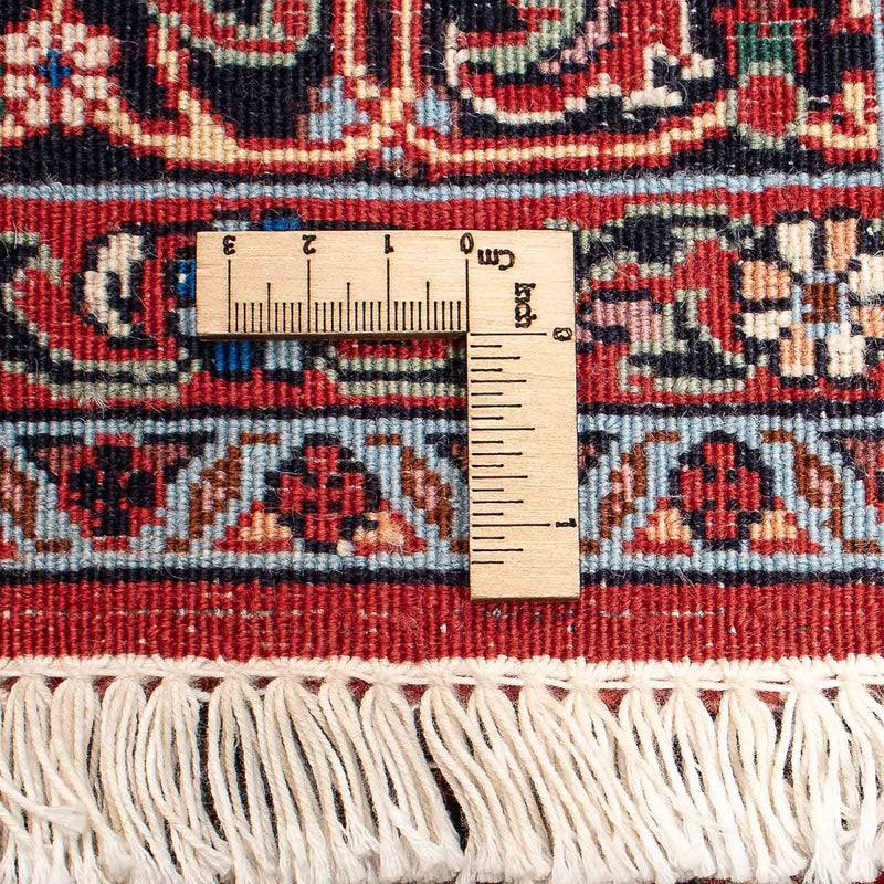 Persisk matta - Bijar - 206 x 132 cm - mörkröd