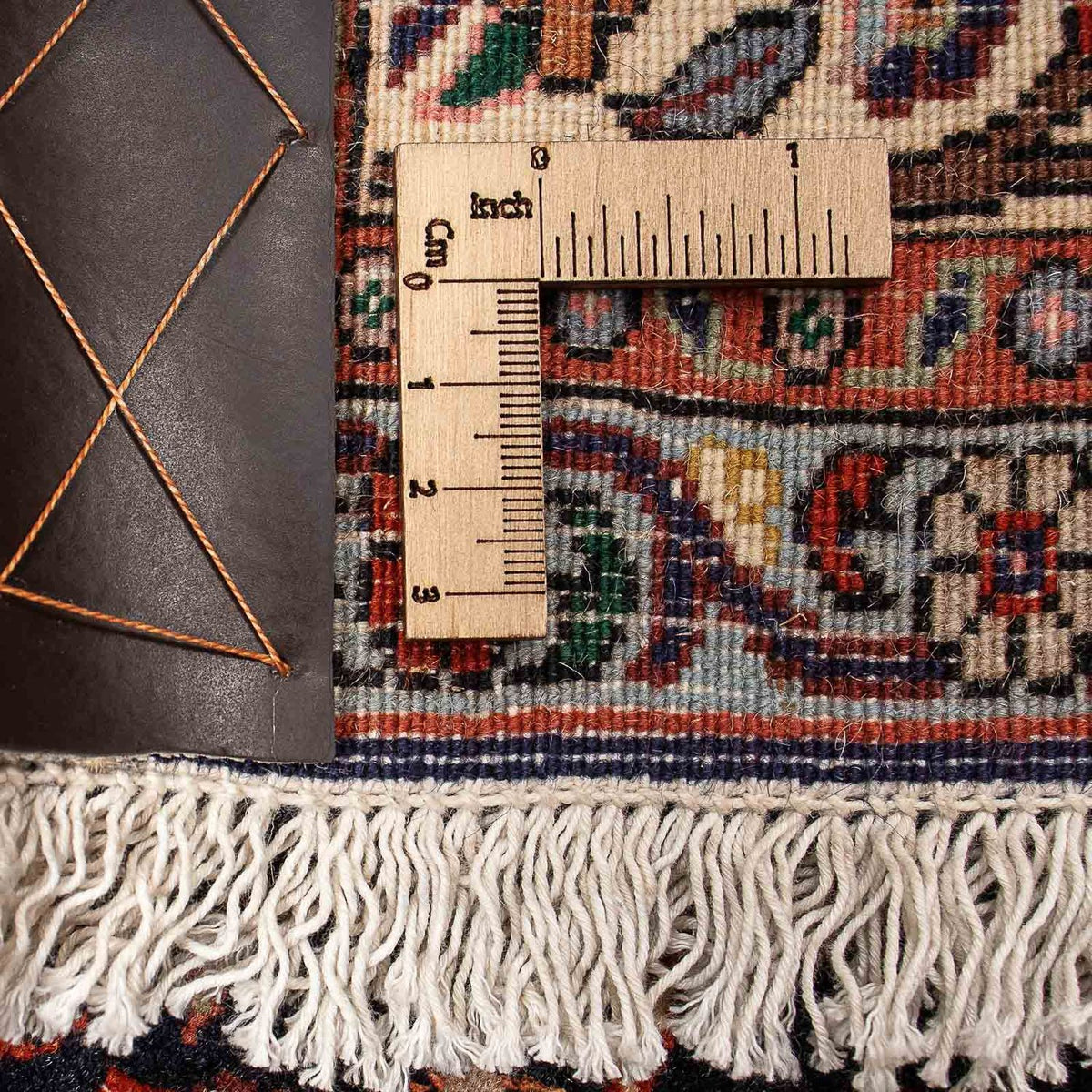 Persisk matta - Bijar - 203 x 141 cm - mörkblå