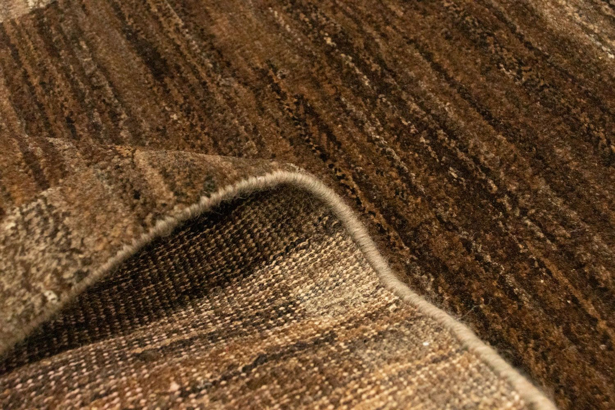 Gabbeh-matta - Indus - 93 x 60 cm - mörkbrun