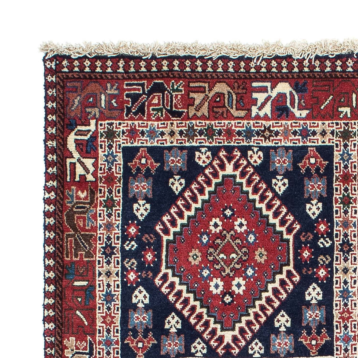 Persisk matta - Nomadic - 145 x 100 cm - röd