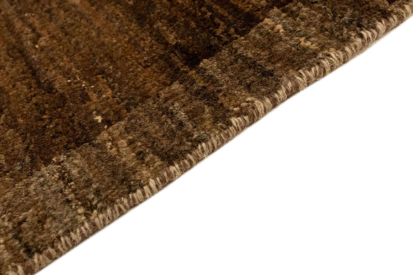 Gabbeh-matta - Indus - 93 x 60 cm - mörkbrun