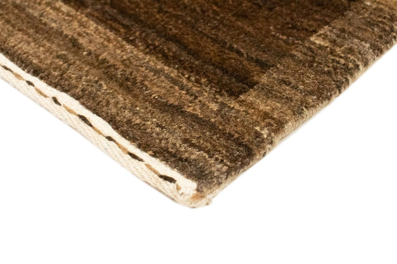 Gabbeh-matta - Indus - 88 x 58 cm - mörkbrun