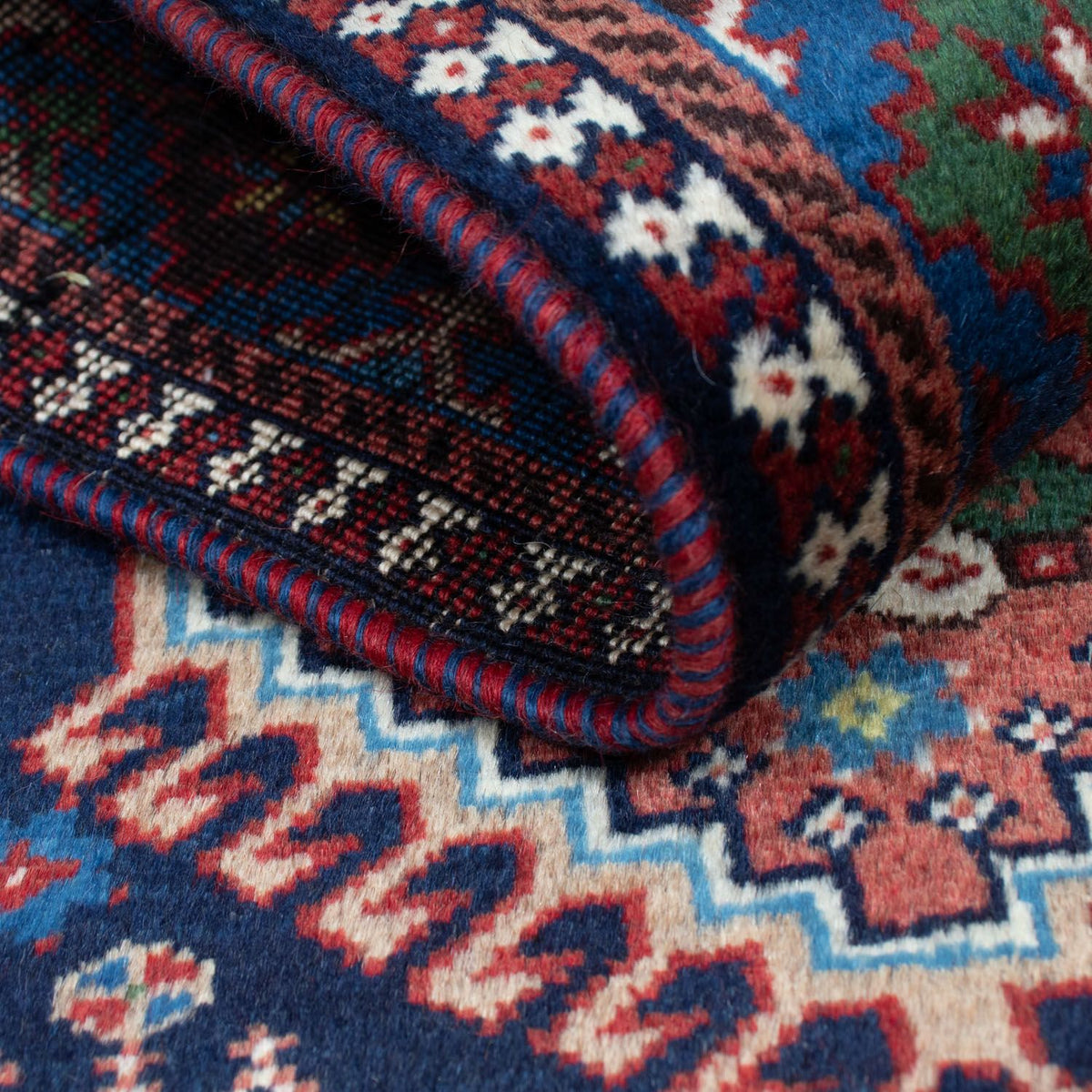 Persisk matta - Nomadic - 134 x 98 cm - blå