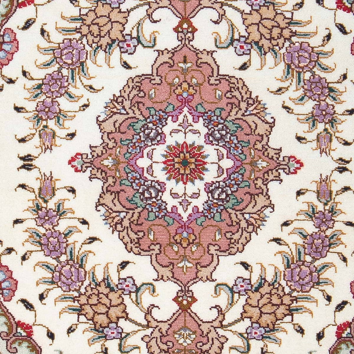 Persisk matta - Tabriz - Royal - 90 x 60 cm - beige