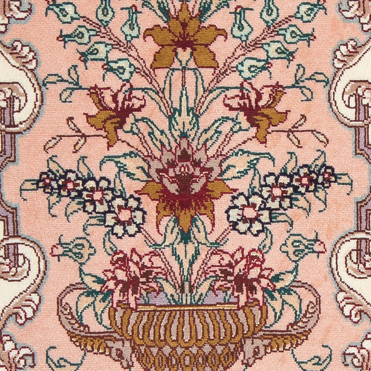 Persisk matta - Tabriz - Royal - 90 x 60 cm - beige