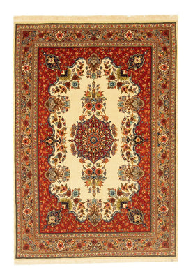 Persisk matta - Ghom - 151 x 105 cm - beige