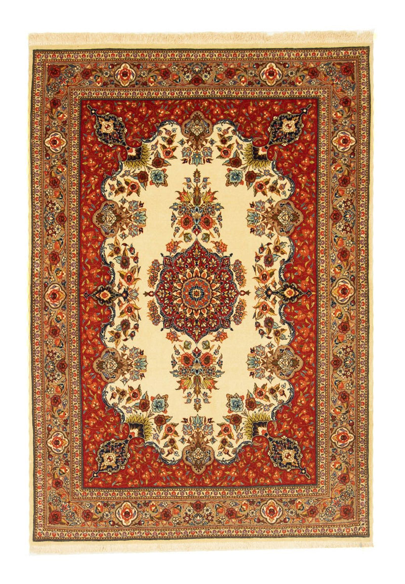 Persisk matta - Ghom - 151 x 105 cm - beige