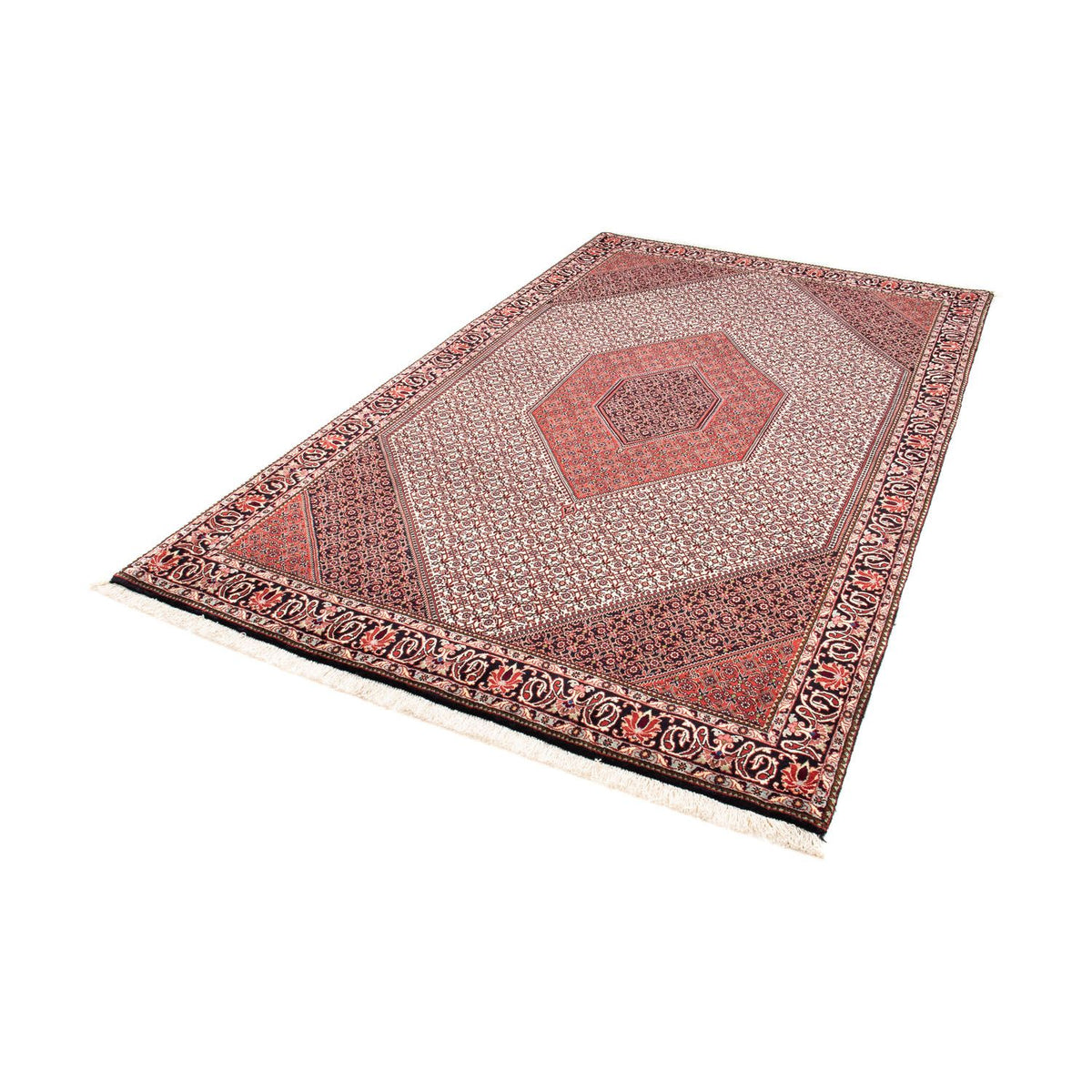 Persisk matta - Bijar - 238 x 140 cm - beige