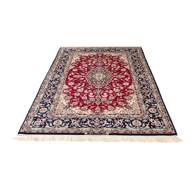 Silk Carpet - Ghom Silk - Premium - 200 x 130 cm - röd