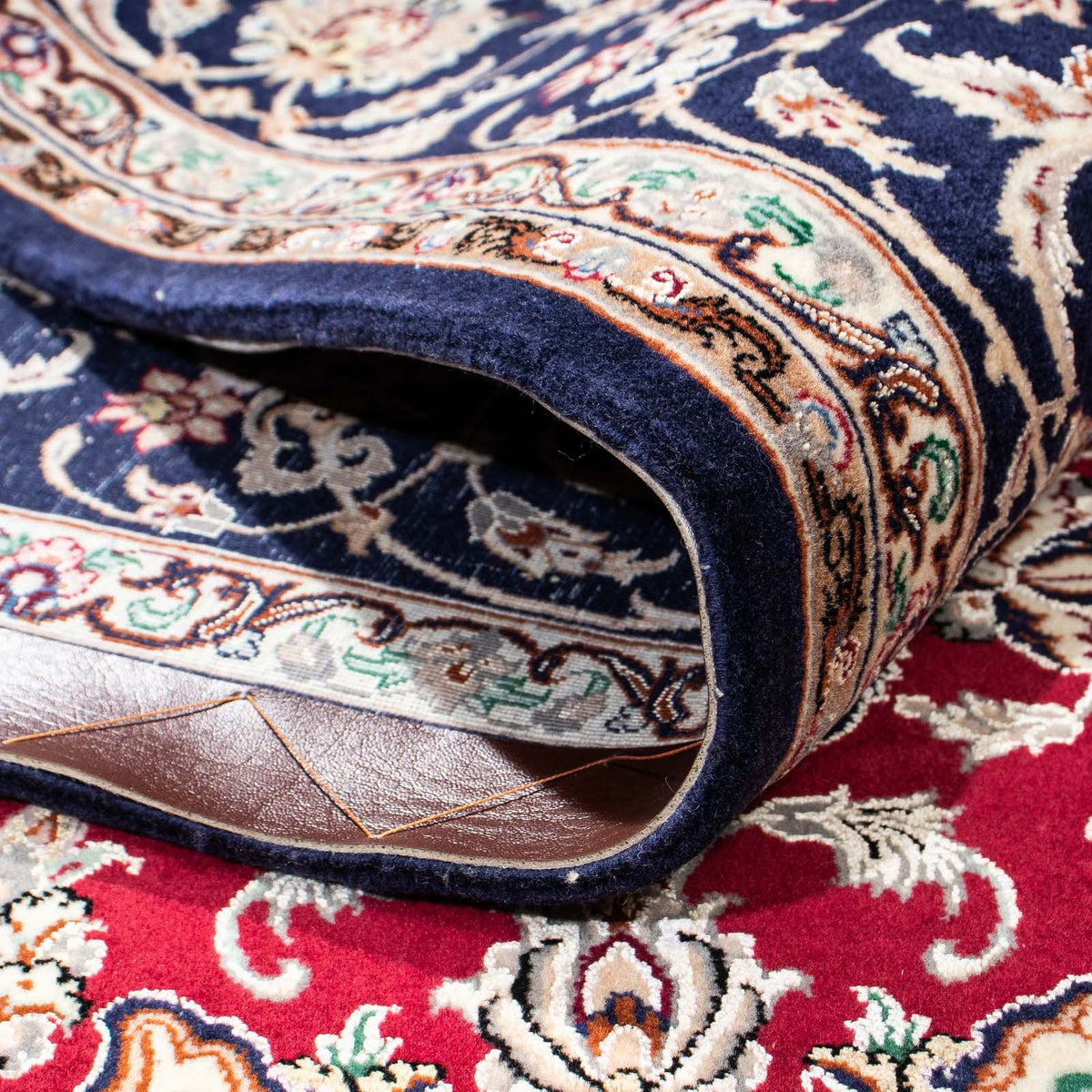 Silk Carpet - Ghom Silk - Premium - 200 x 130 cm - röd