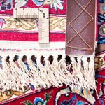 Persisk matta - Isfahan - Premium - 104 x 72 cm - mörkblå