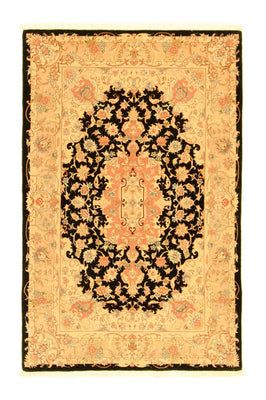 Persisk matta - Tabriz - Royal - 157 x 101 cm - svart