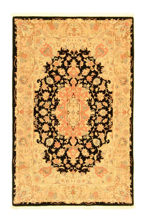 Persisk matta - Tabriz - Royal - 157 x 101 cm - svart