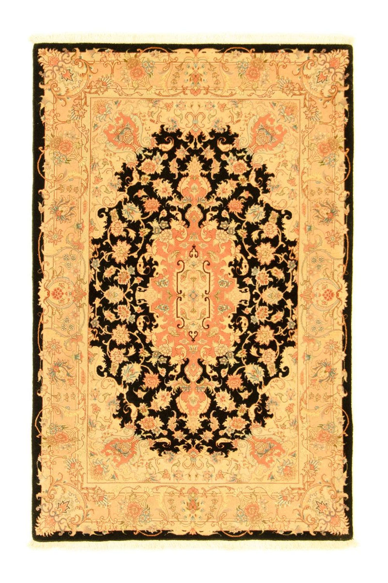 Persisk matta - Tabriz - Royal - 157 x 101 cm - svart