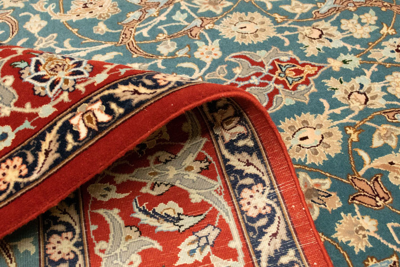 Persisk matta - Isfahan - Premium - 162 x 106 cm - röd